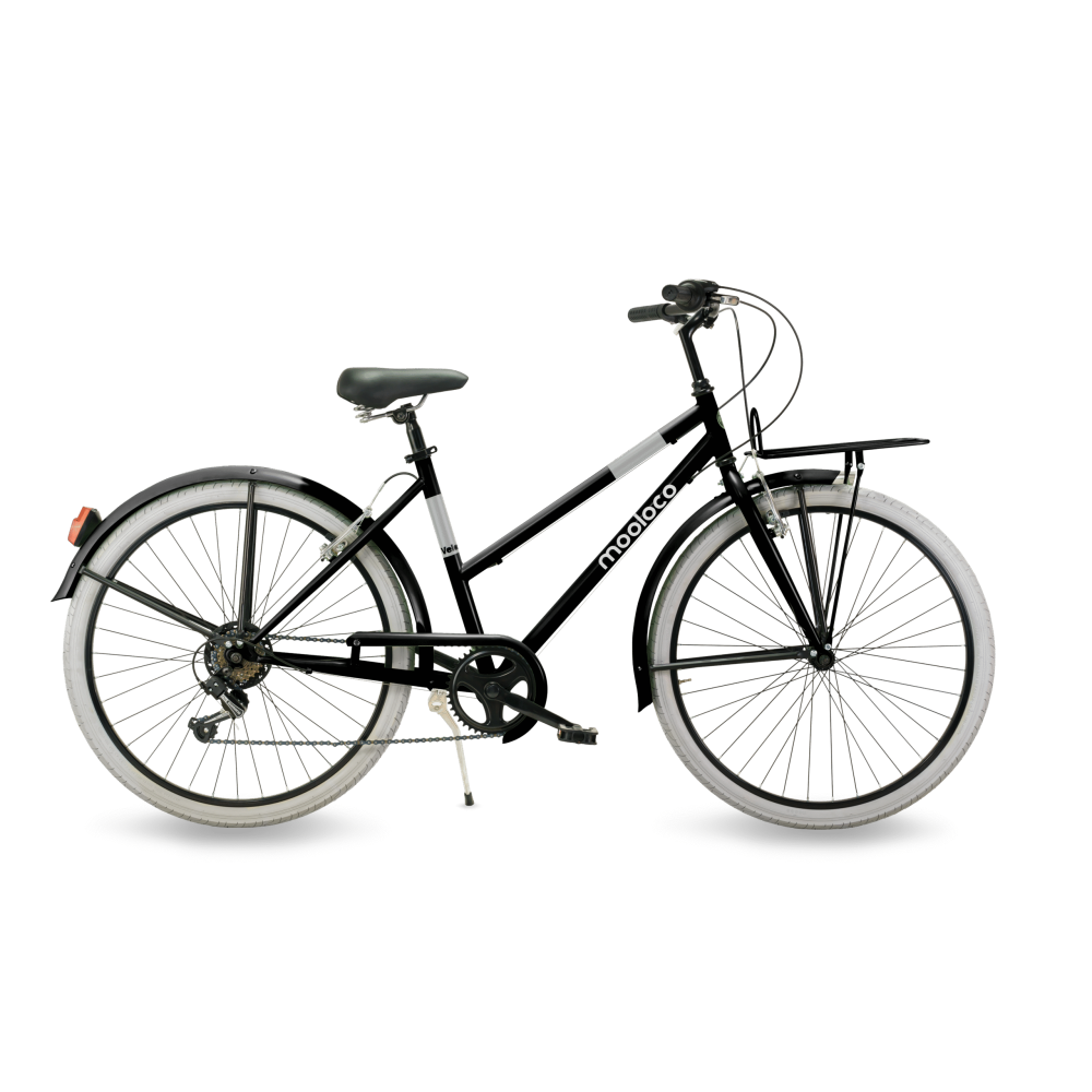 Bicicleta de paseo Mooloco Lady, ruedas 26, 6 velocidades, cuadro 46" - Imagen 3