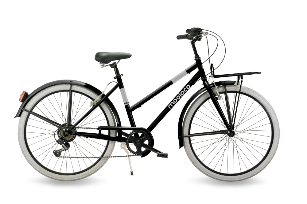 Bicicleta de paseo Mooloco Lady, ruedas 26, 6 velocidades, cuadro 46" - Imagen 3