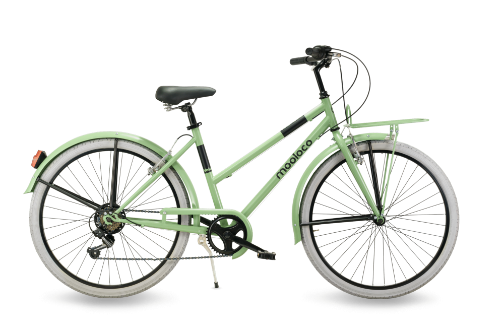 Bicicleta de paseo Mooloco Lady, ruedas 26, 6 velocidades, cuadro 46" - Imagen 4