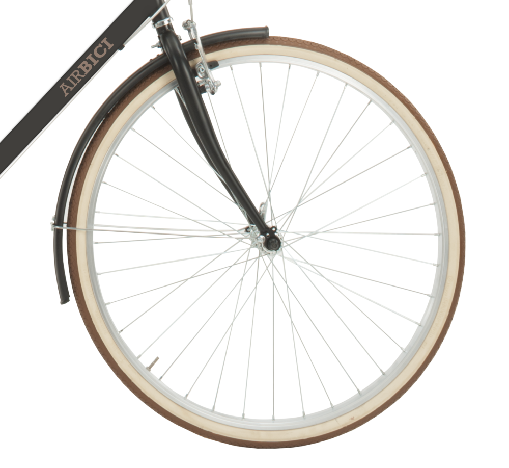Bicicleta de paseo Malagueta Man, Cuadro de Acero, 6 Velocidades, Ruedas 700x35C by Airbici - Imagen 4