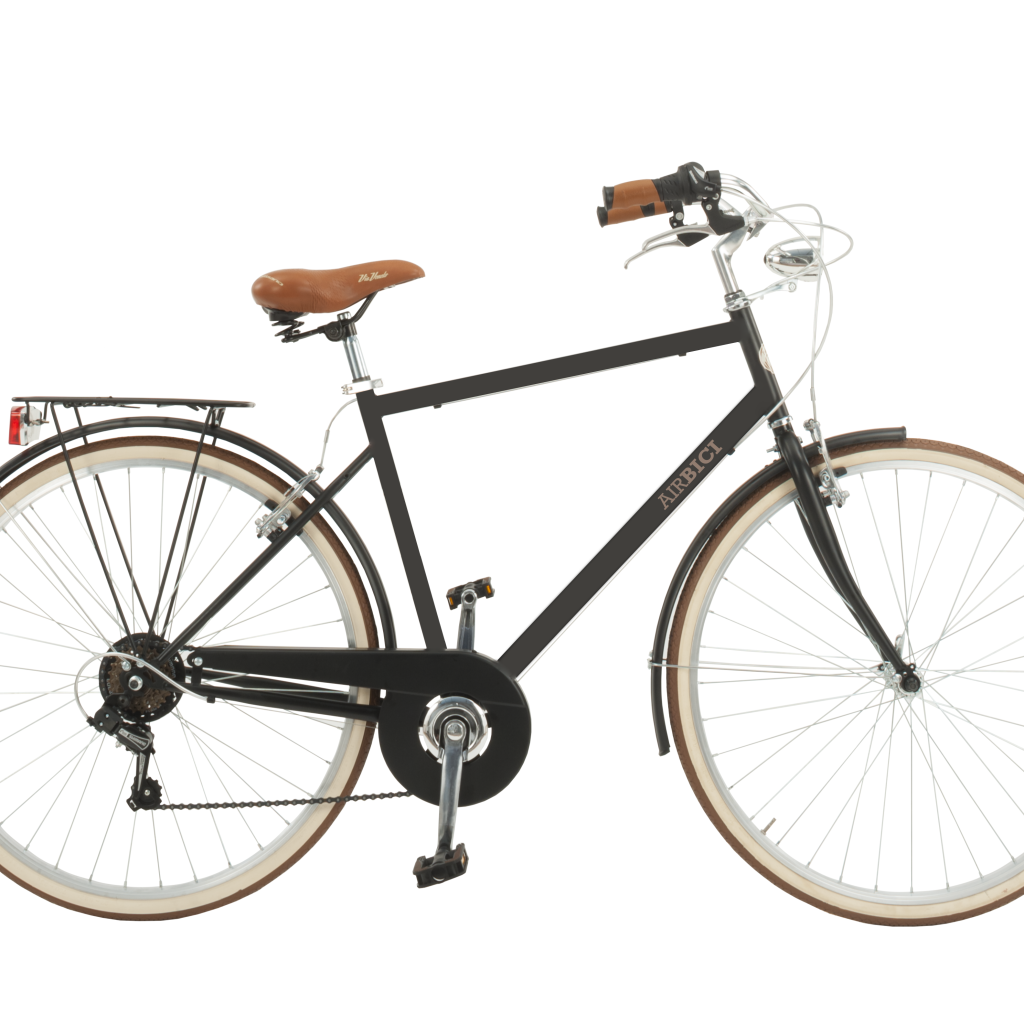 Bicicleta de paseo Malagueta Man, Cuadro de Acero, 6 Velocidades, Ruedas 700x35C by Airbici