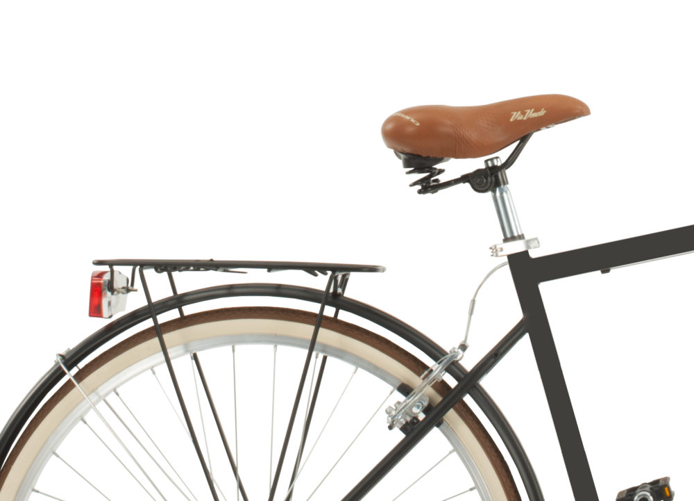 Bicicleta de paseo Malagueta Man, Cuadro de Acero, 6 Velocidades, Ruedas 700x35C by Airbici - Imagen 7