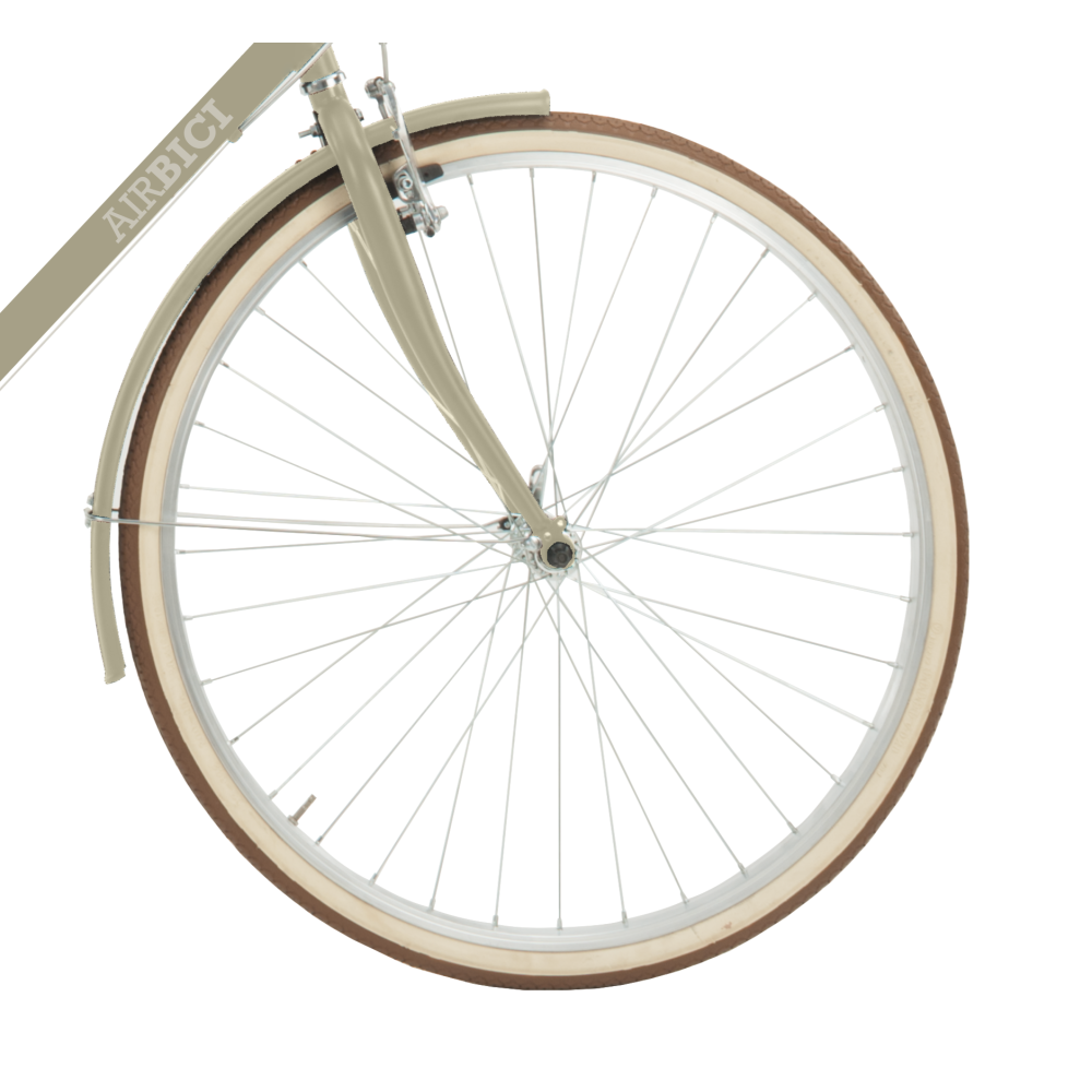 Bicicleta de paseo Malagueta Man, Cuadro de Acero, 6 Velocidades, Ruedas 700x35C by Airbici - Imagen 12