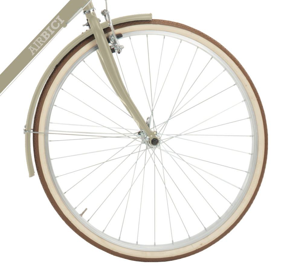 Bicicleta de paseo Malagueta Man, Cuadro de Acero, 6 Velocidades, Ruedas 700x35C by Airbici - Imagen 12
