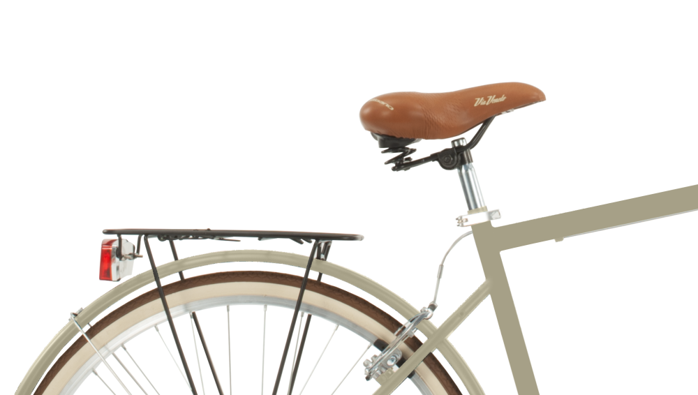 Bicicleta de paseo Malagueta Man, Cuadro de Acero, 6 Velocidades, Ruedas 700x35C by Airbici - Imagen 11