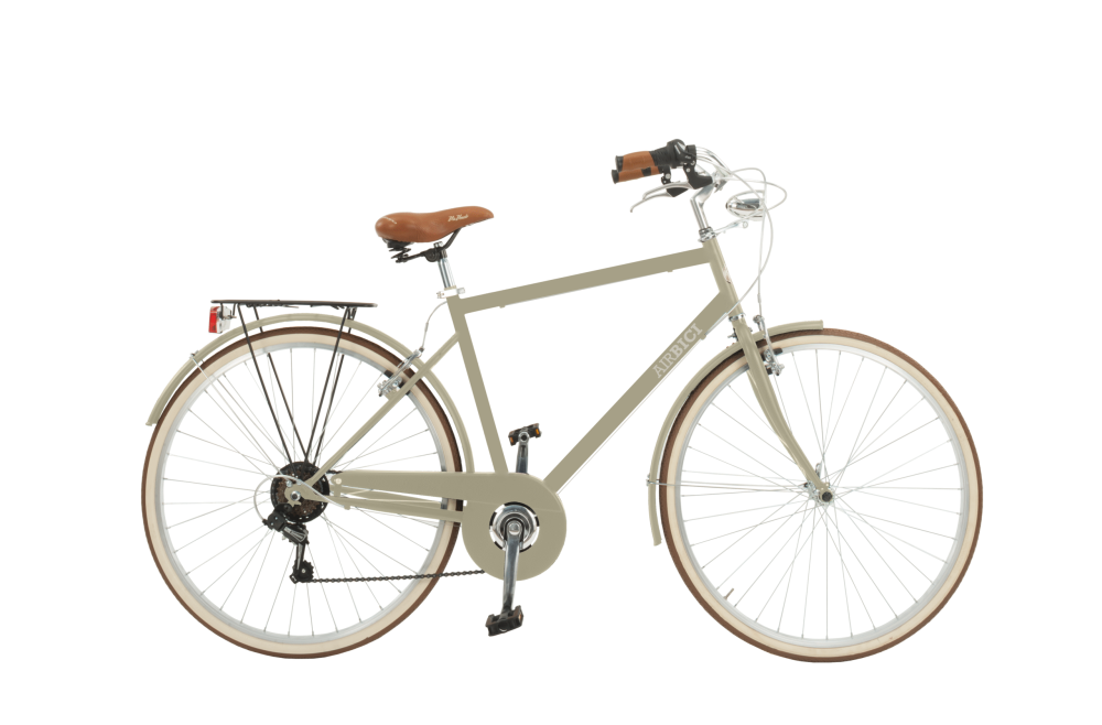 Bicicleta de paseo Malagueta Man, Cuadro de Acero, 6 Velocidades, Ruedas 700x35C by Airbici - Imagen 3