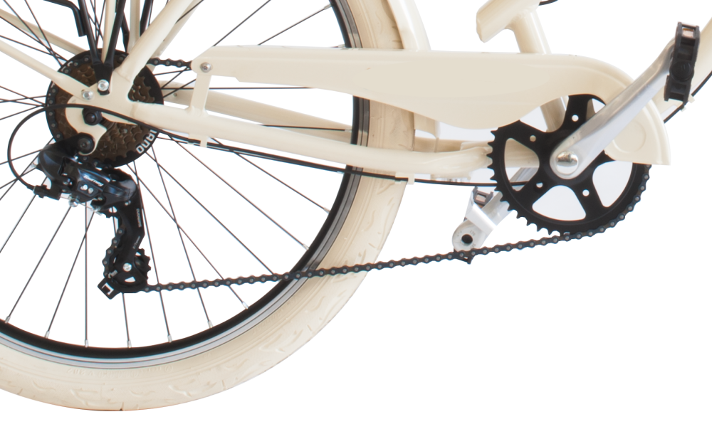 Bicicleta CRUISER Lady Cuadro de Aluminio, 6 Velocidades, Ruedas 26x2.125 By Airbici - Imagen 4