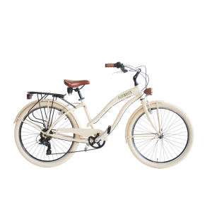 Bicicleta CRUISER Lady Cuadro de Aluminio, 6 Velocidades, Ruedas 26x2.125 By Airbici