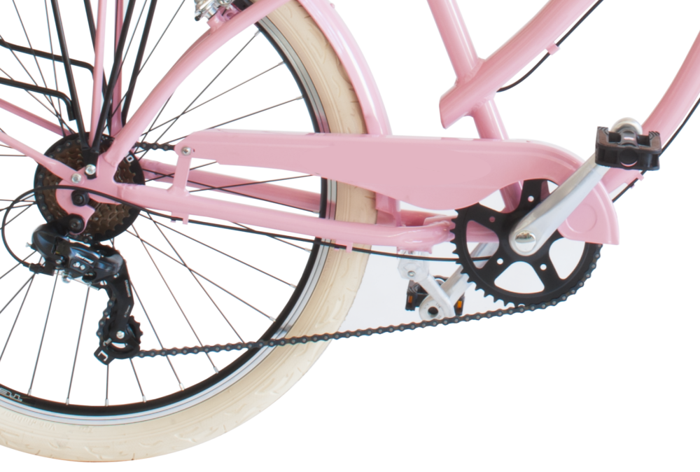 Bicicleta CRUISER Lady Cuadro de Aluminio, 6 Velocidades, Ruedas 26x2.125 By Airbici - Imagen 23