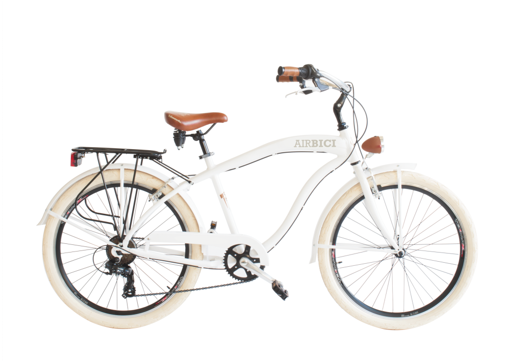 Bicicleta CRUISER Man cuadro en aluminio, 6 velocidades, Ruedas 26x2.125 by Airbici - Imagen 3