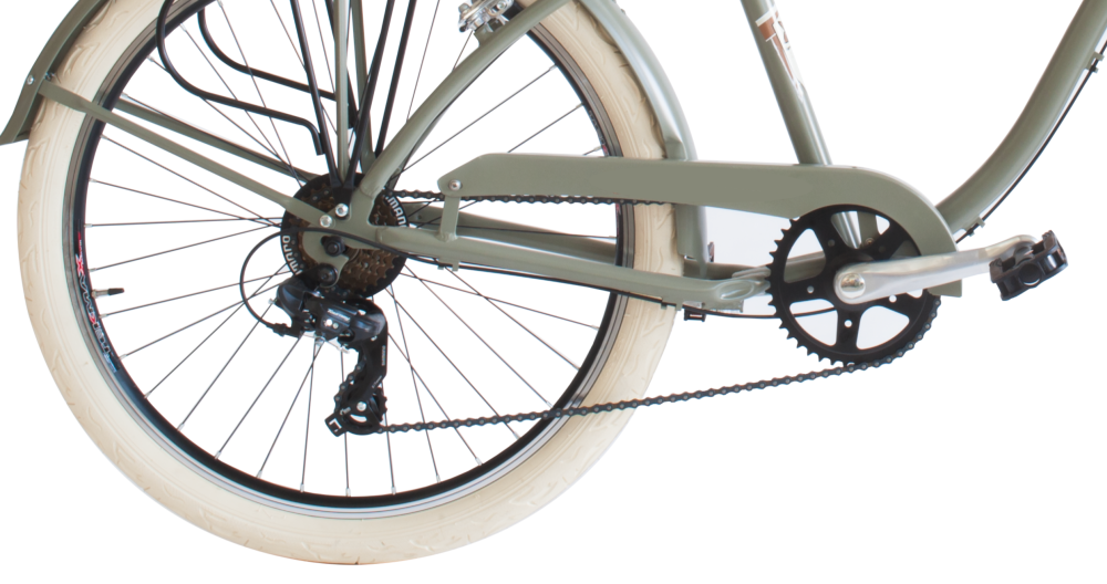 Bicicleta CRUISER Man cuadro en aluminio, 6 velocidades, Ruedas 26x2.125 by Airbici - Imagen 12