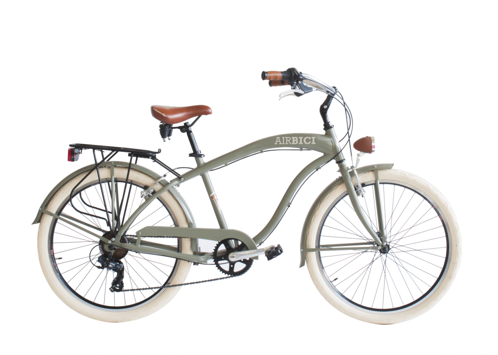 Bicicleta CRUISER Man cuadro en aluminio, 6 velocidades, Ruedas 26x2.125 by Airbici - Imagen 4