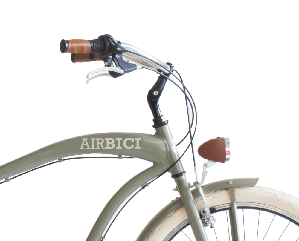 Bicicleta CRUISER Man cuadro en aluminio, 6 velocidades, Ruedas 26x2.125 by Airbici - Imagen 11