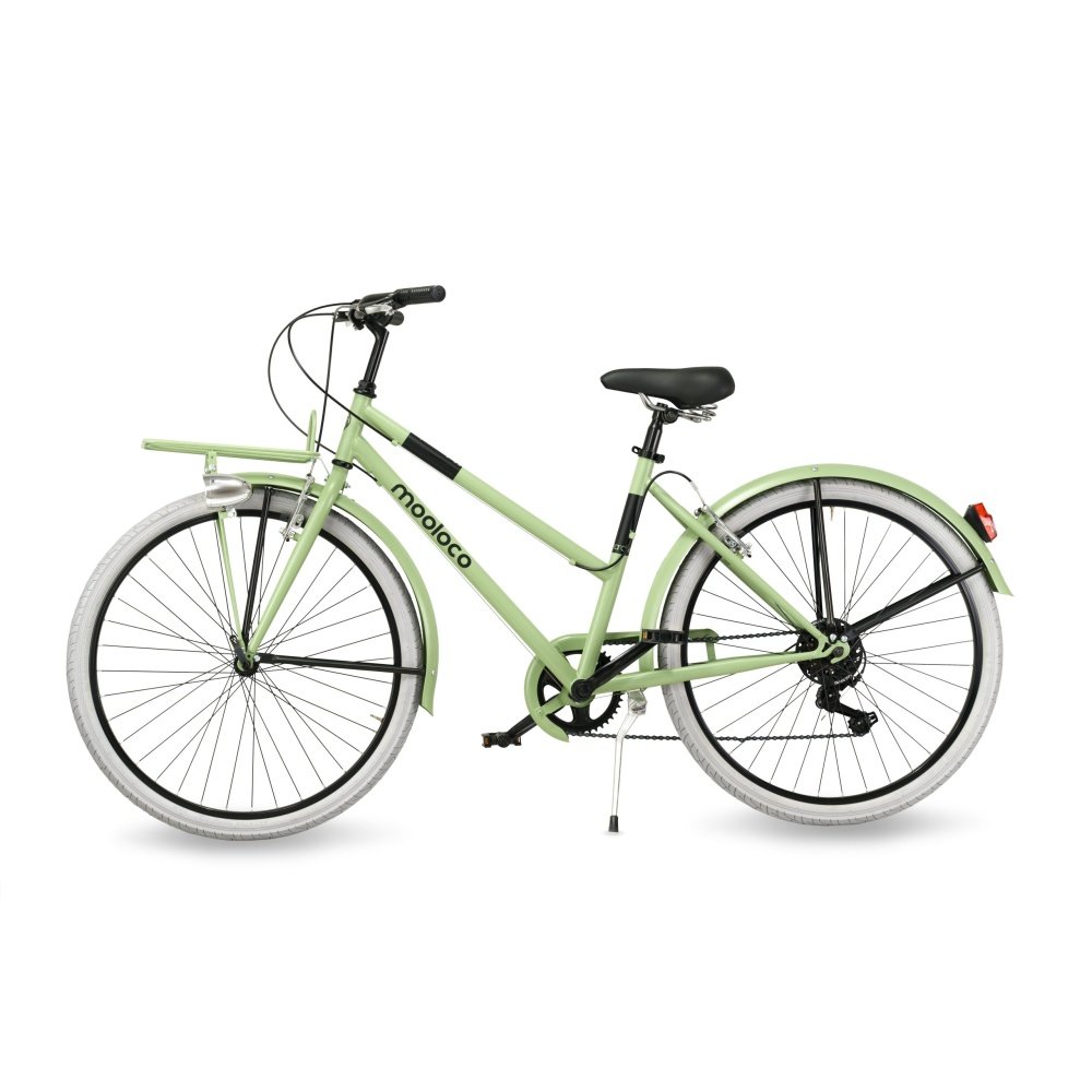 Bicicleta de paseo Mooloco Lady, ruedas 26, 6 velocidades, cuadro 46" - Imagen 5