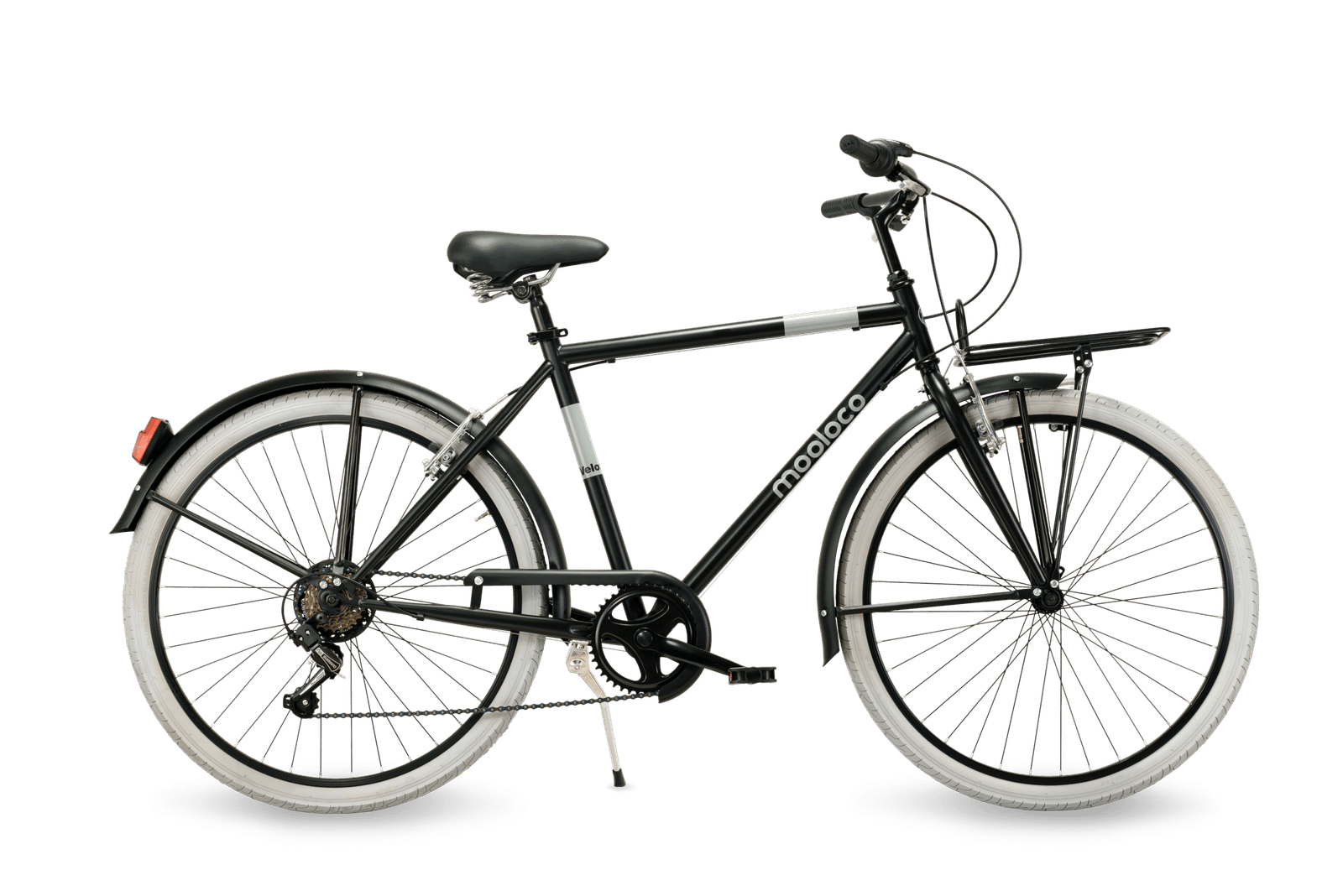 Bicicleta de paseo Mooloco Man, ruedas 26, 6 velocidades, talla 50 o 54