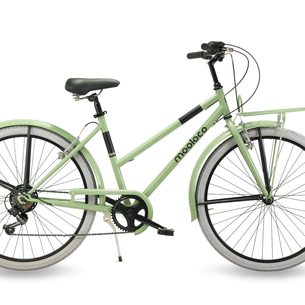Bicicleta de paseo Mooloco Lady, ruedas 26, 6 velocidades, cuadro 46"