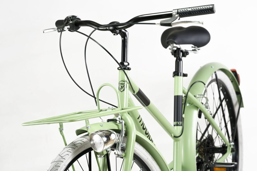 Bicicleta de paseo Mooloco Lady, ruedas 26, 6 velocidades, cuadro 46" - Imagen 8