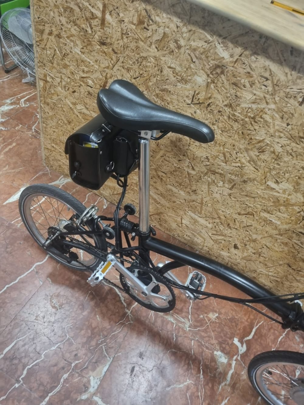 KIT Conversión Bicicleta Brompton Plegable en Eléctrica - Ciclotek Platinium LCD5 Motor 250W Batería 36v - Imagen 6