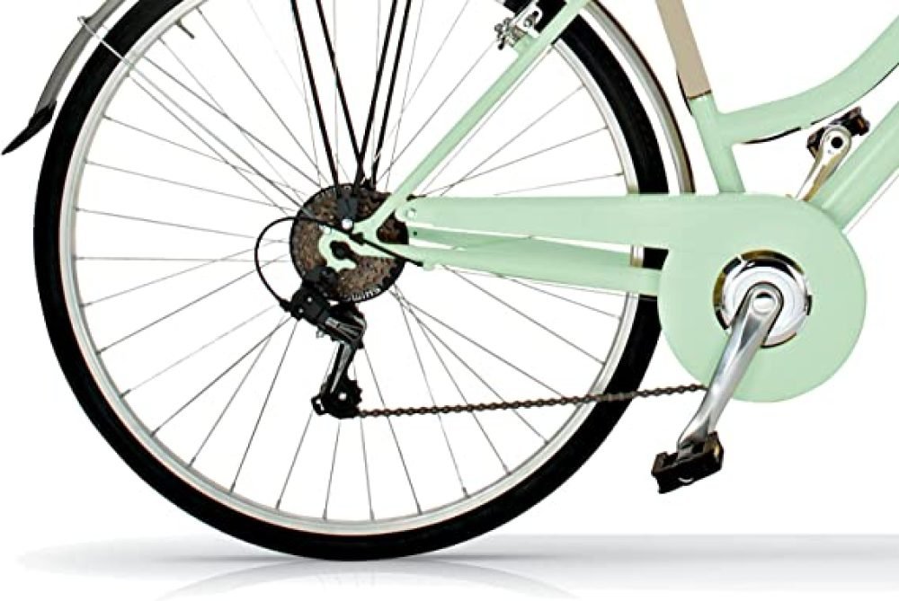 Bicicleta de paseo Airbici Allure Lady - 6 Velocidades, ruedas 700C, Cuadro de Acero - Imagen 40