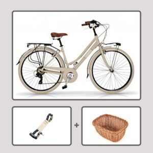 Bicicleta de Paseo Airbici ELEGANCE Lady- 6 Velocidades, Ruedas 28"