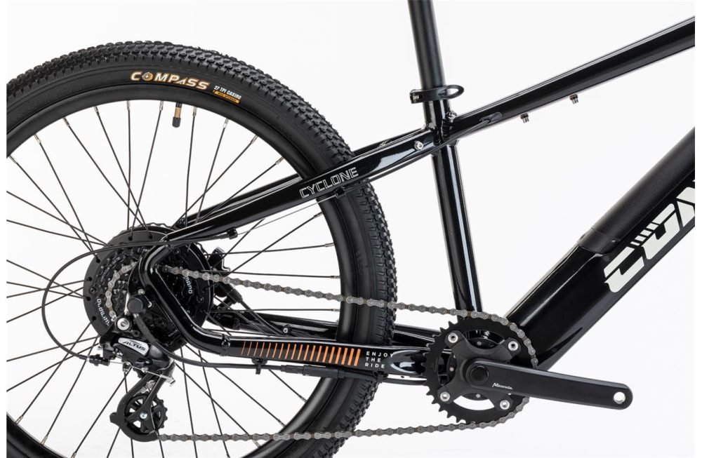 Bicicleta Conor CYCLONE E-MTB  9s NEGRO WS - Ruedas 24" - Imagen 5