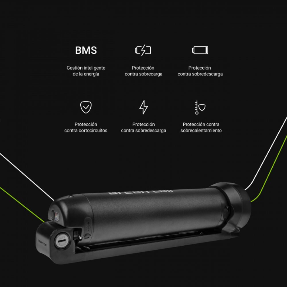 Batería para Bicicleta Eléctrica Green Cell 7.8Ah (187Wh)  24V - Imagen 6