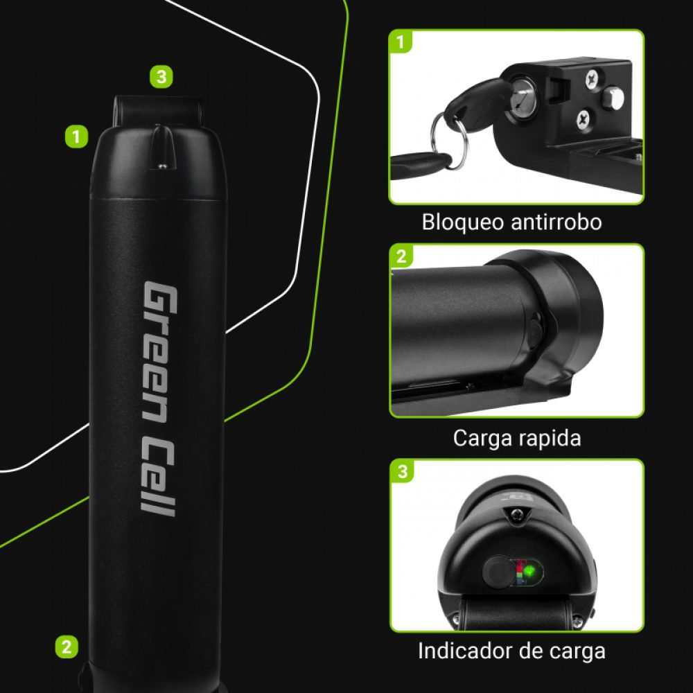 Batería para Bicicleta Eléctrica Green Cell 7.8Ah (187Wh)  24V - Imagen 5