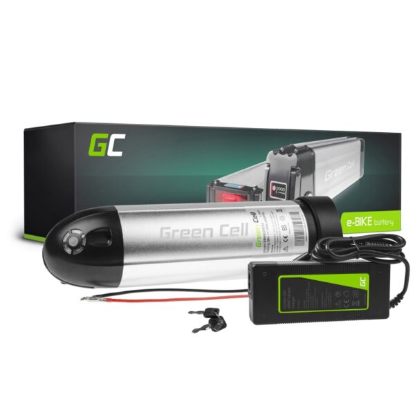 green cell bateria bicicleta electrica 36v 88ah botella li ion ebike bateria y cargador