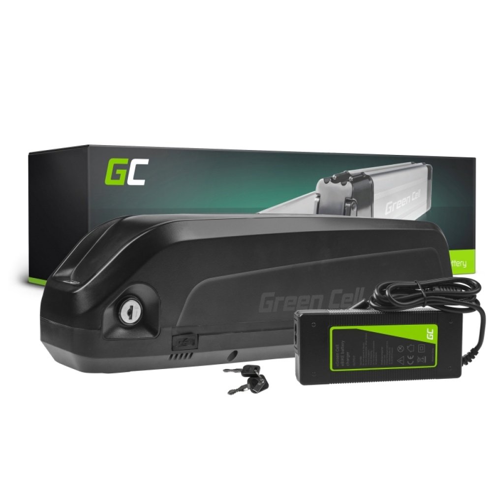 Batería para Bicicleta Eléctrica 48V 13Ah o 14,5Ah Li-Ion Down Tube E-bike y Cargador