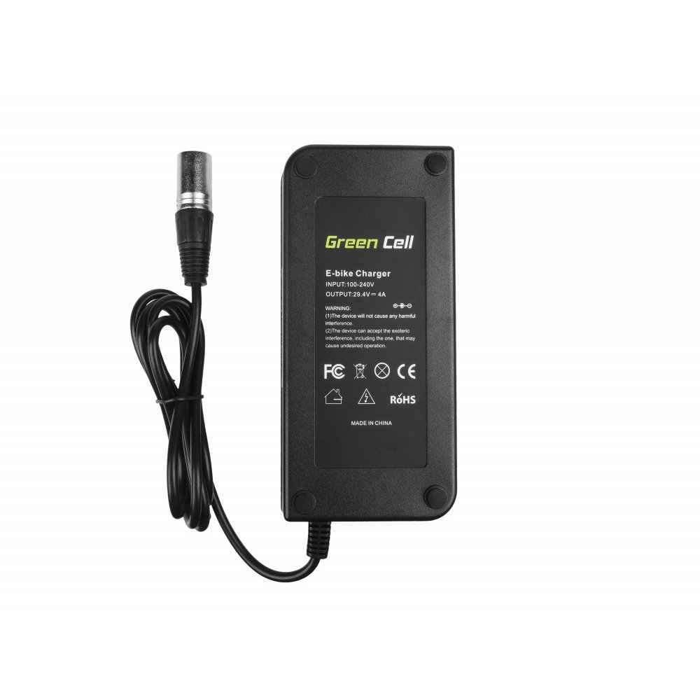 Cargador de 29.4V 4A (Cannon) para baterías EBIKE 24V - Airbici - Imagen 4