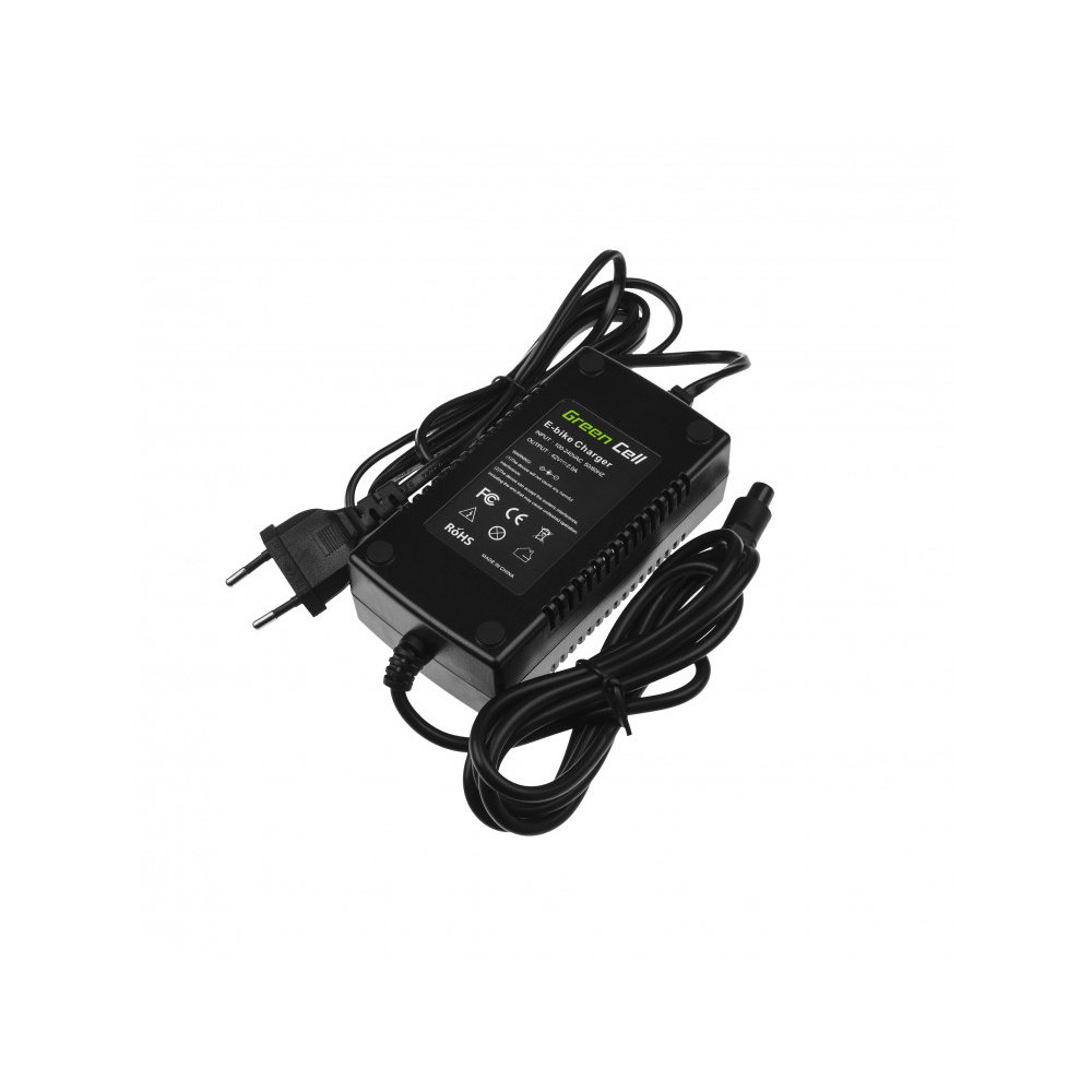 Cargador 42V 2 Amperios  (3 pin) para baterías E-BIKE 36V - Airbici - Imagen 3