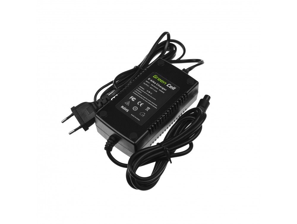Cargador 42V 2 Amperios  (3 pin) para baterías E-BIKE 36V - Airbici - Imagen 3