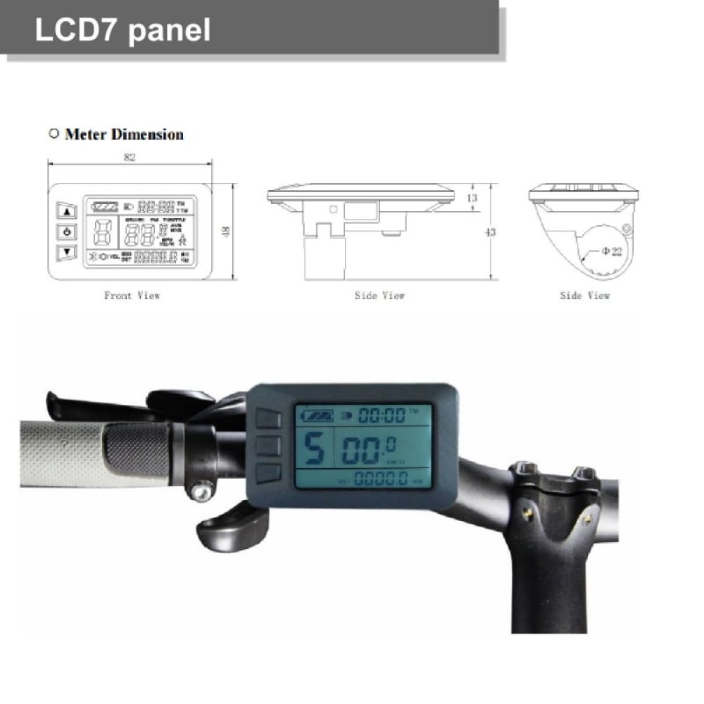 Pantalla LCD5 (USB) Ciclotek - Imagen 2