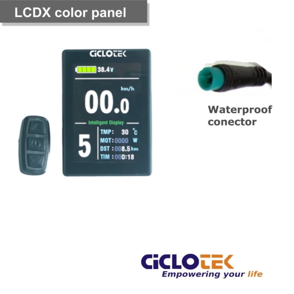 Pantalla LCD5 X Color Ciclotek