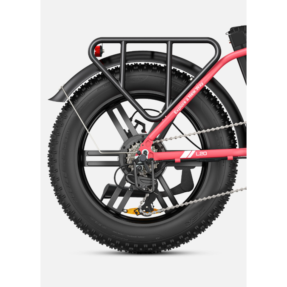Bicicleta electrica Engwe L20 Batería de 13 Ah Autonomía de 140 km - Imagen 7