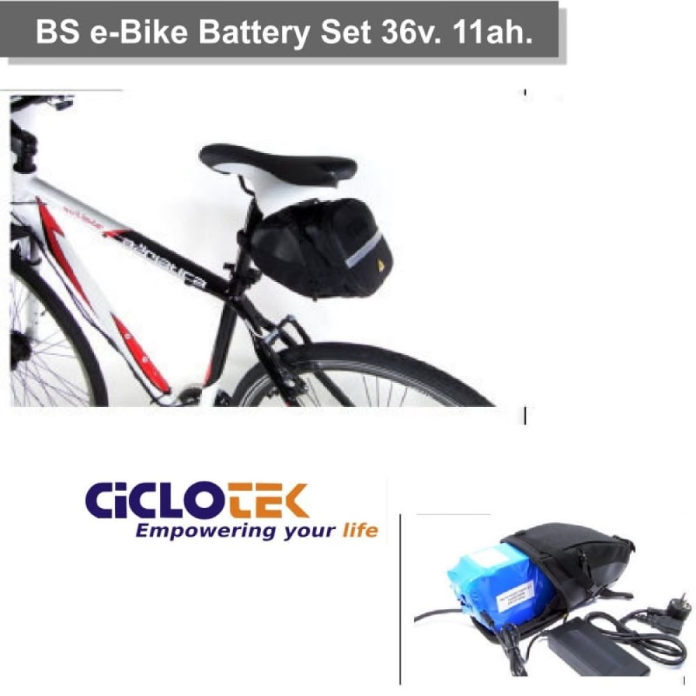 Set Batería BS 36v 10.4 Ah. Ciclotek - Imagen 2
