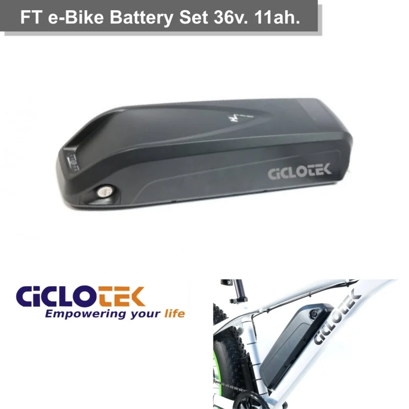 Batería de bicicleta eléctrica Green Cell 36V 20Ah 720Wh tubo inferior  Ebike EC5 con cargador - AIRBICI