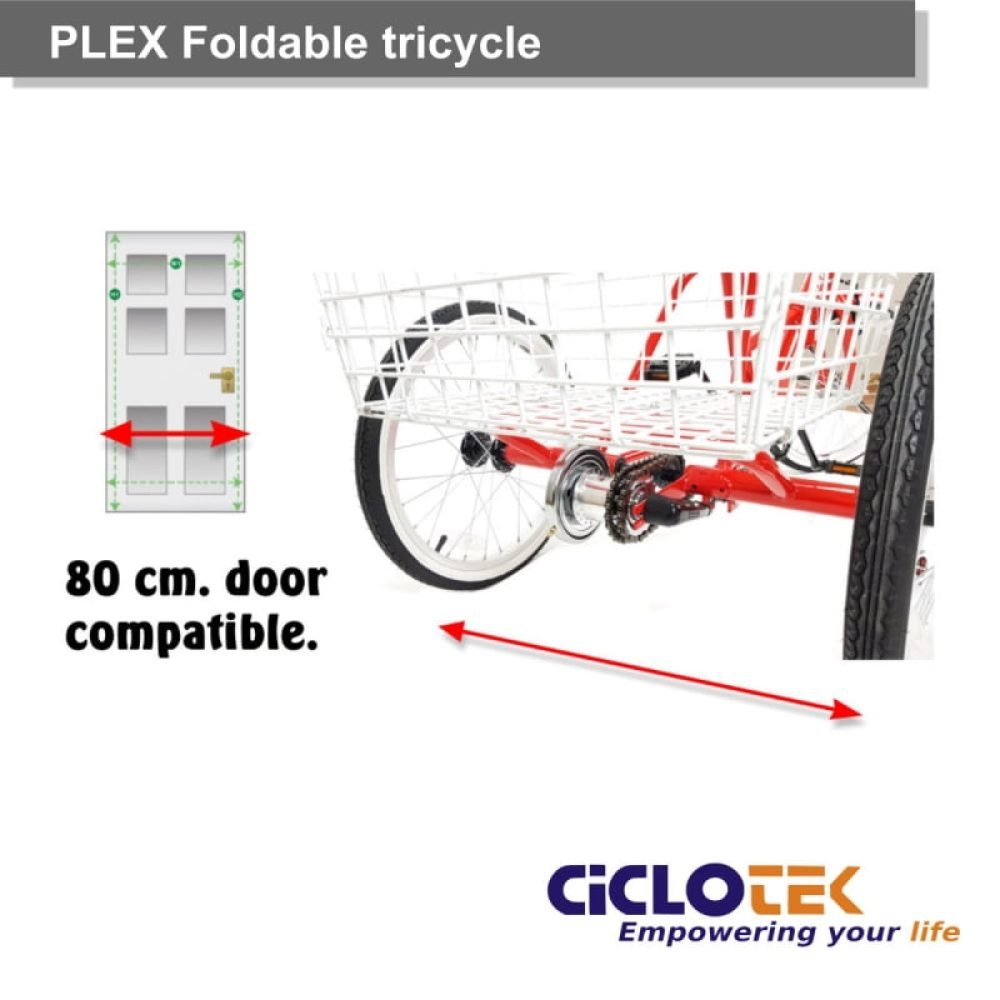 Triciclo Plegable CicloTEK PLEX - Imagen 3