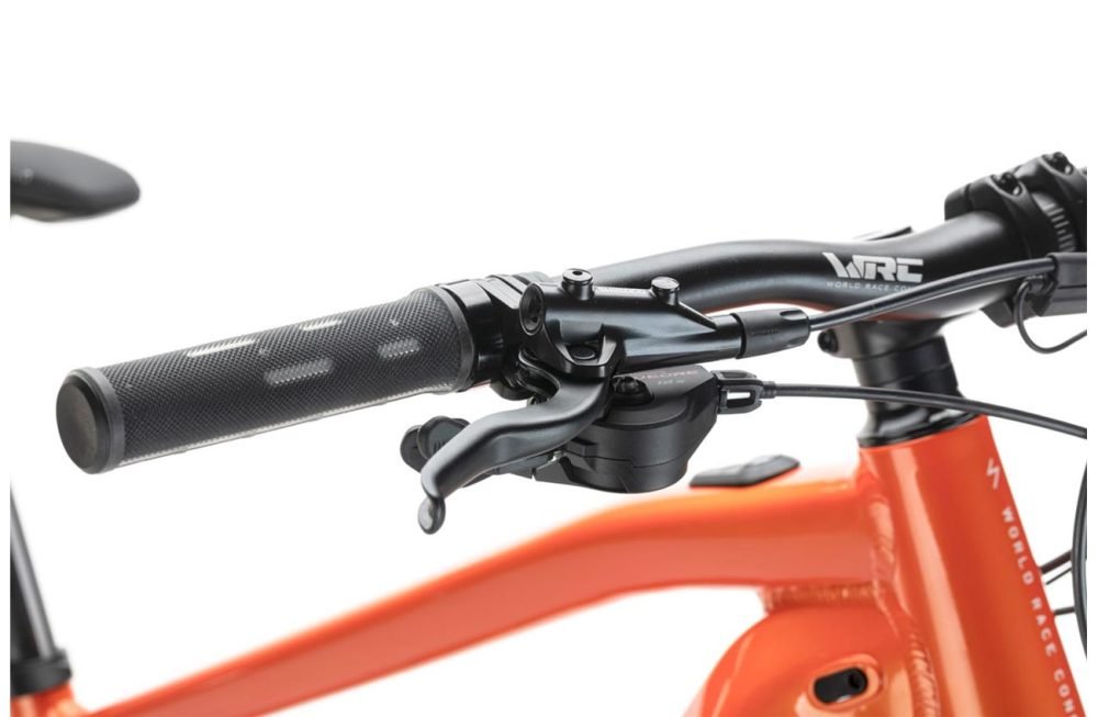 Bicicleta Eléctrica Conor WRC HUNT alloy E7000 29+ bat.integr 12s NARANJA LA - Imagen 4