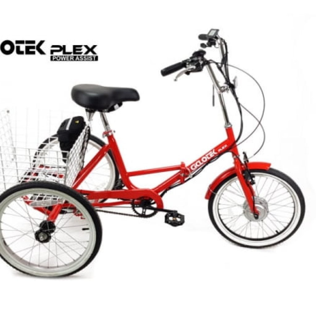 Triciclo Eléctrico Plegable CicloTEK PLEX