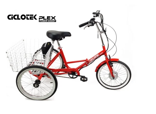 Triciclo Eléctrico Plegable CicloTEK PLEX - AIRBICI