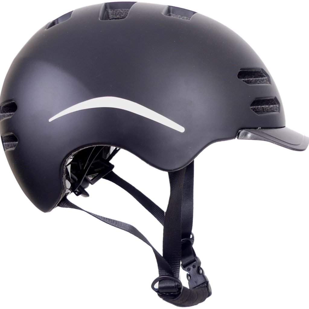 Casco de bicicleta Edge Urban E-bike Pedelec Medium (54-58cm) - negro - marca de calidad NTA 8776