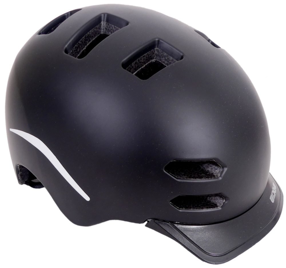 Casco de bicicleta Edge Urban E-bike Pedelec Medium (54-58cm) - negro - marca de calidad NTA 8776 - Imagen 4