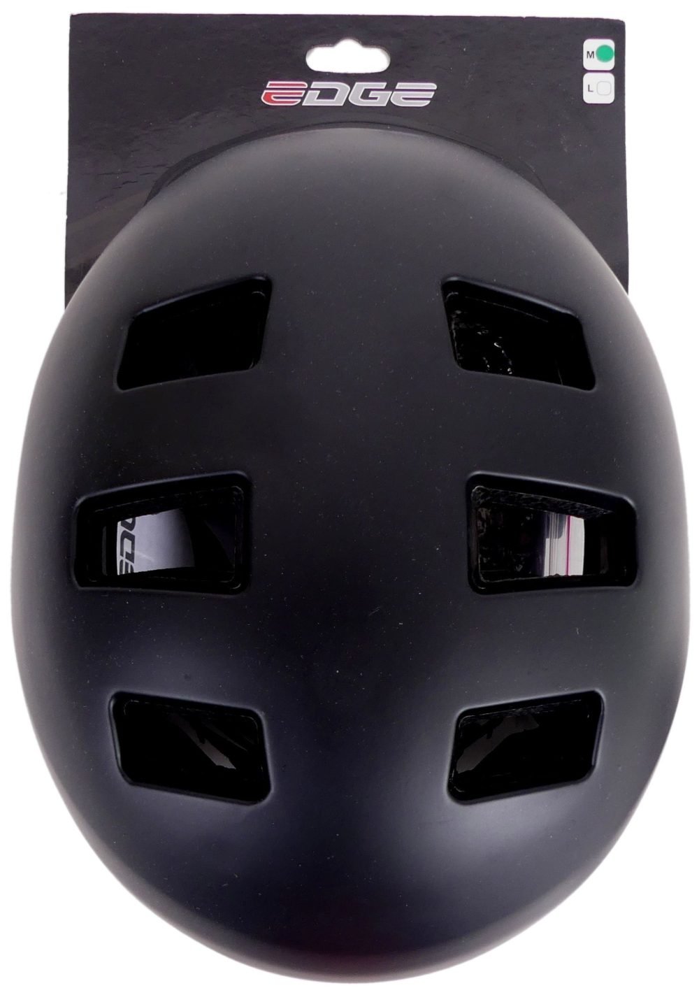 Casco de bicicleta Edge Urban E-bike Pedelec Medium (54-58cm) - negro - marca de calidad NTA 8776 - Imagen 2