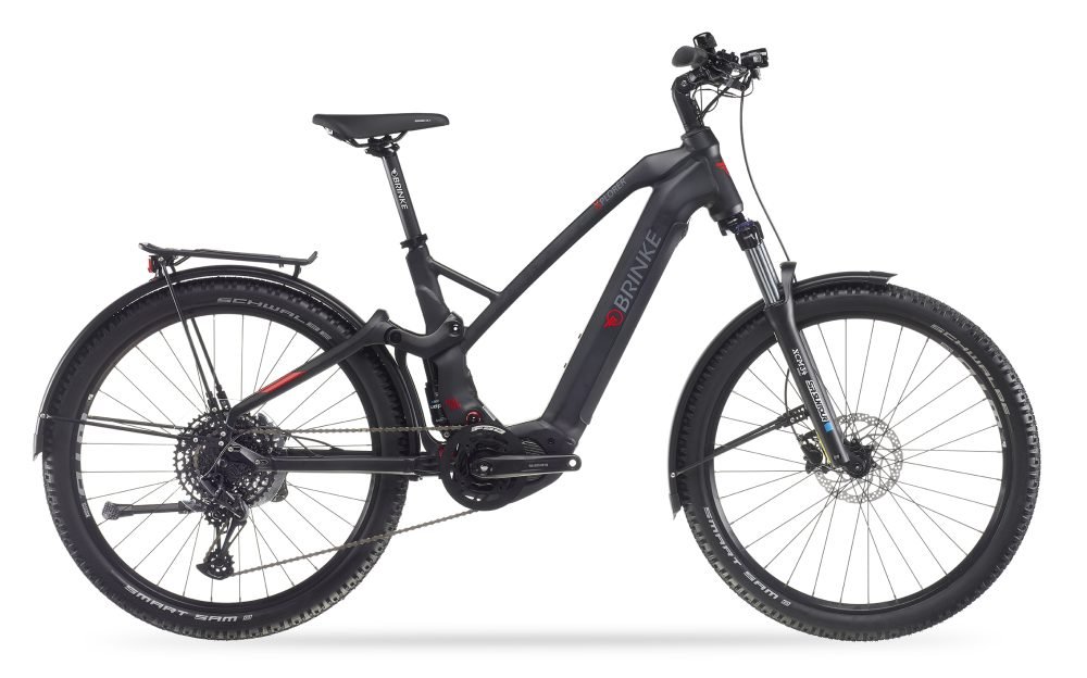 Bicicleta electrica XPLORER (EP6 Y EP8) (Suspensión total) -  BRINKE
