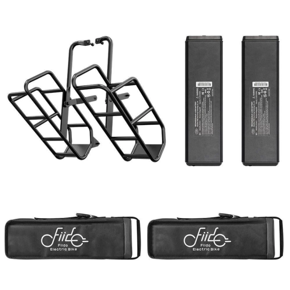 COMBO DE BATERÍA EXTENSORA (ESTANTE DE BATERÍA*1,BATERÍA*2,BOLSA DE BATERÍA*2) PARA TITAN