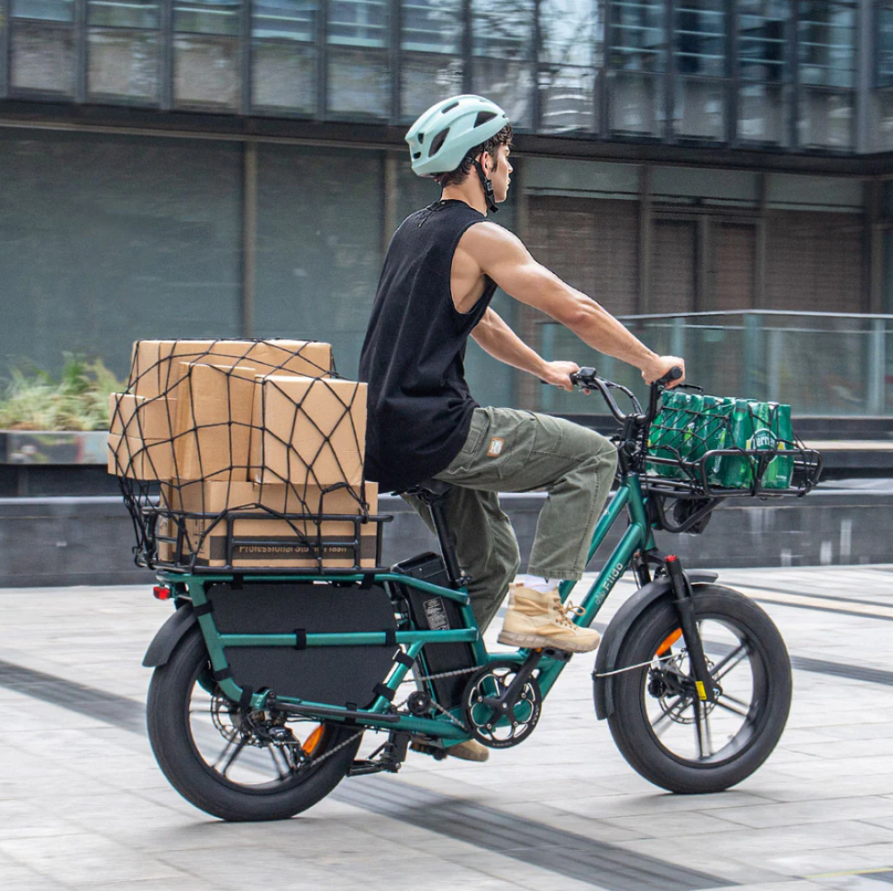 Bicicleta eléctrica de cargo Fiido T2 Longtail - Imagen 6