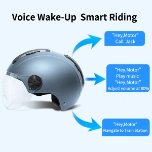 CASCO BLUETOOH ENGWE asistente por voz 2