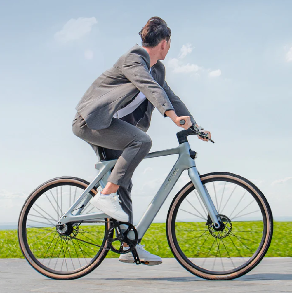 Bicicleta eléctrica Fiido Air de fibra de carbono - Imagen 7