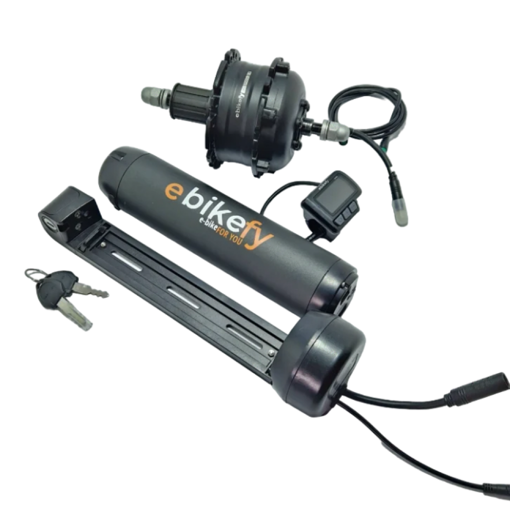 Nuevo Kit EBIKEFY con Bateria de 7 Ah, Motor 250W